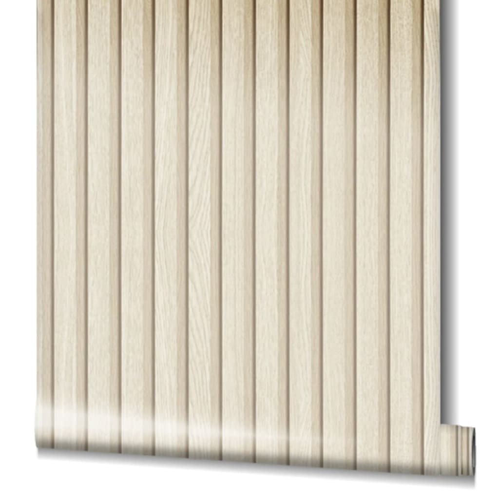 Noordwand Tapet „Botanica Wooden Slats”, bej