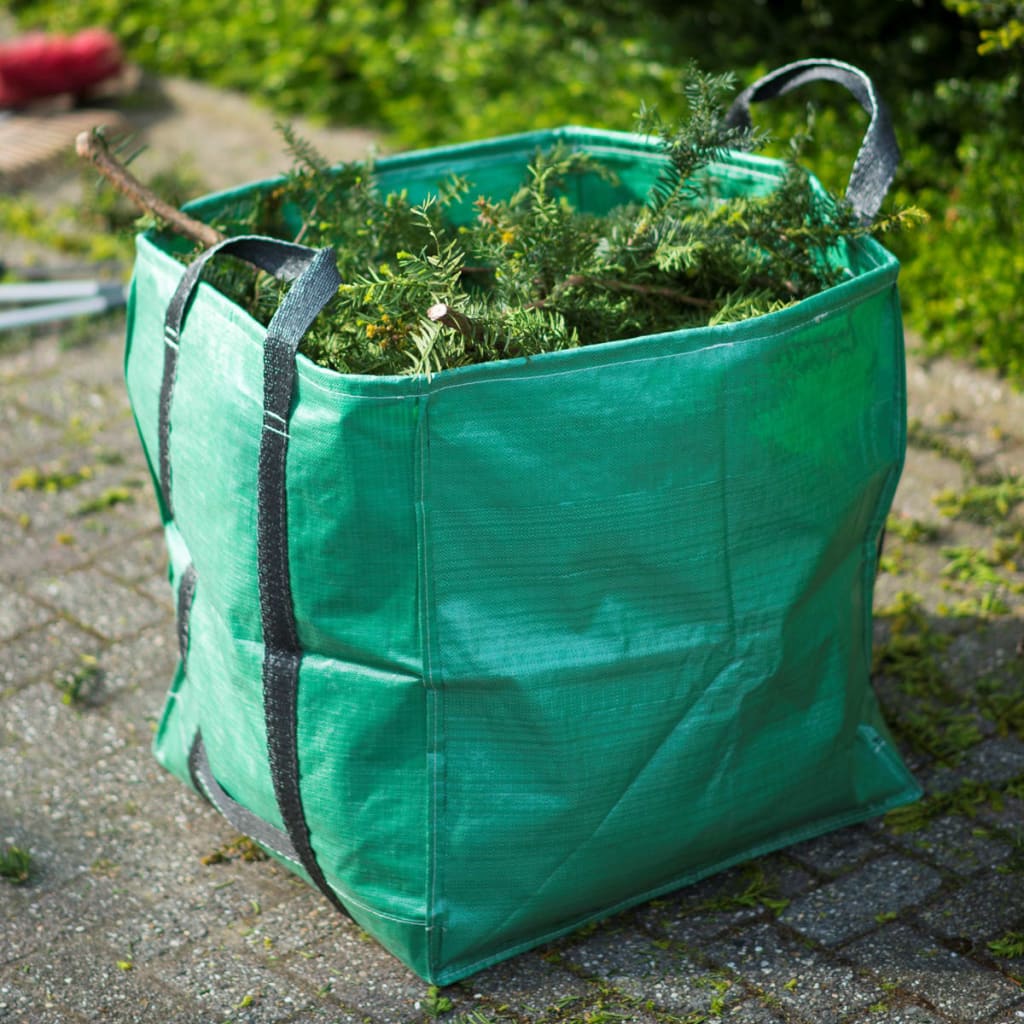 Nature Sac de deșeuri pentru grădină, verde, 252 L, pătrat, 6072405