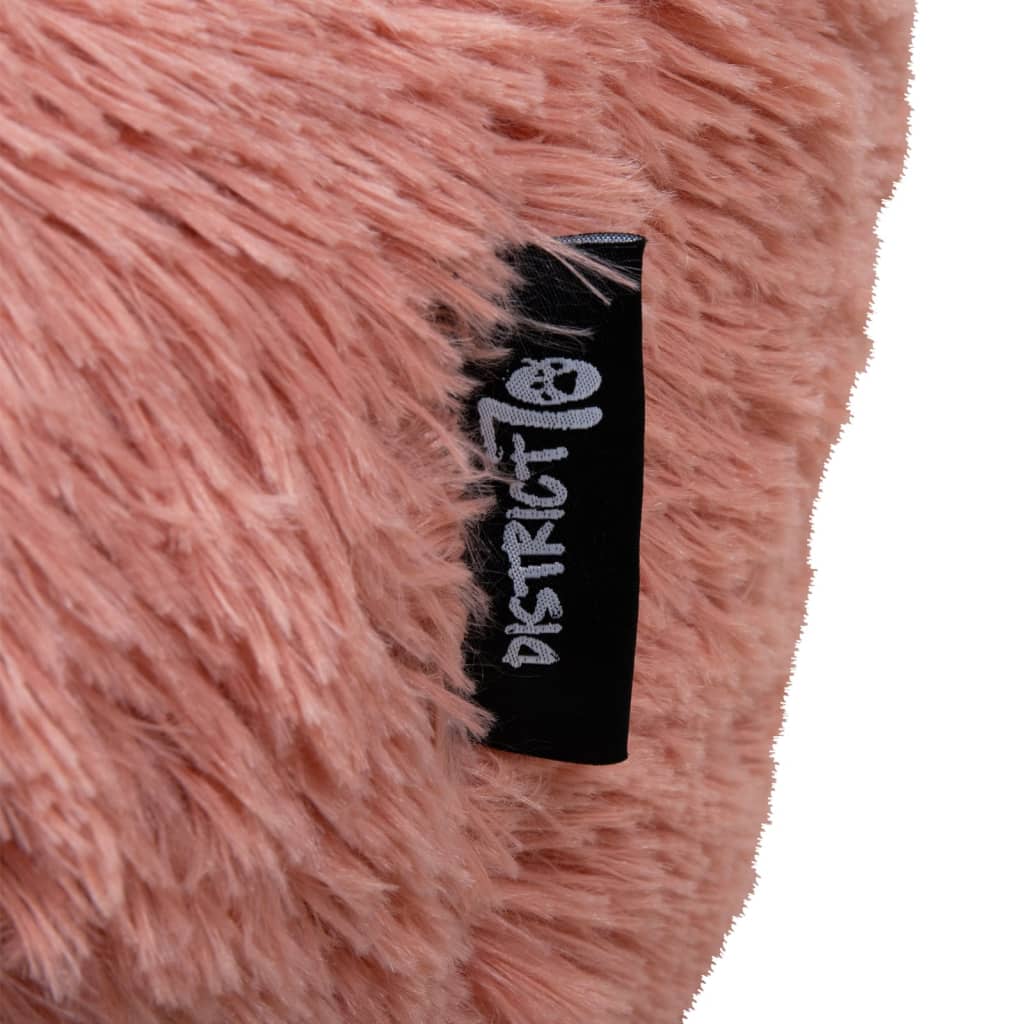 DISTRICT70 Pat pentru animale de companie FUZZ roz, S