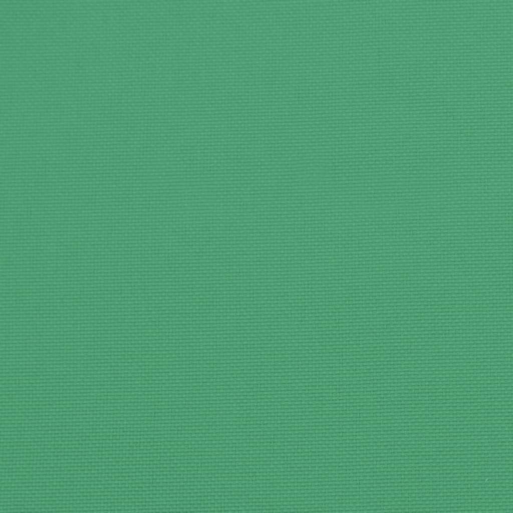 Perne scaun cu spătar înalt, 2 buc., verde, 120x50x3 cm, textil