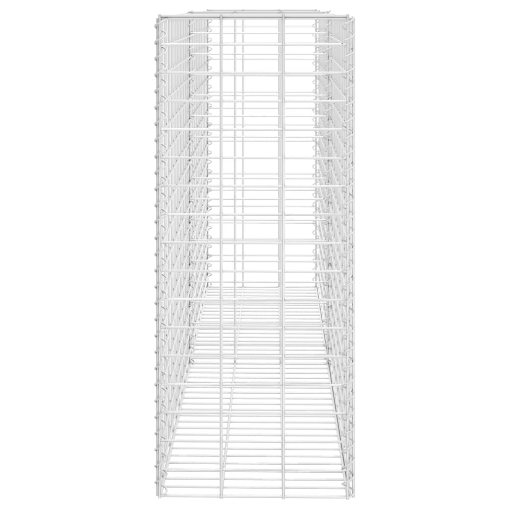 Coș gabion, 85 x 30 x 200 cm, oțel galvanizat