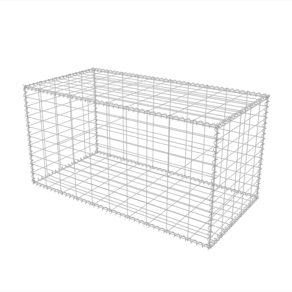 Coș gabion, 100 x 50 x 50 cm, oțel galvanizat