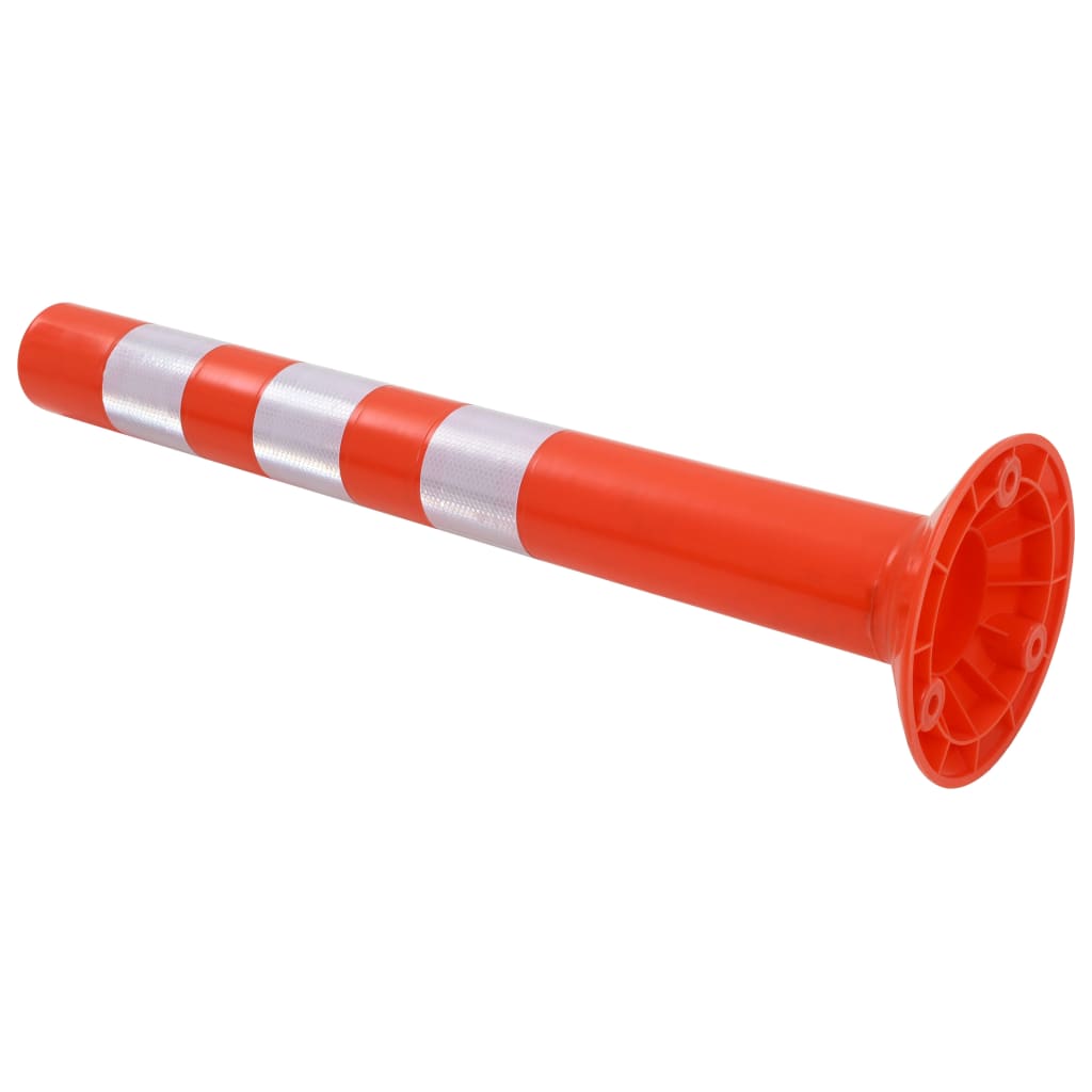 Baliză control trafic, 2 buc., plastic, 75 cm