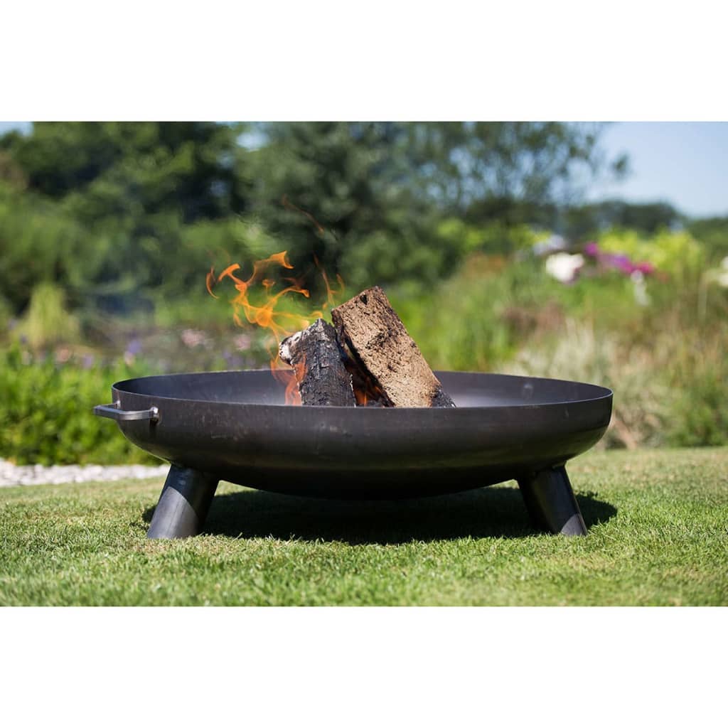 RedFire Vatră de foc Salo, negru, 80 cm, oțel 81020