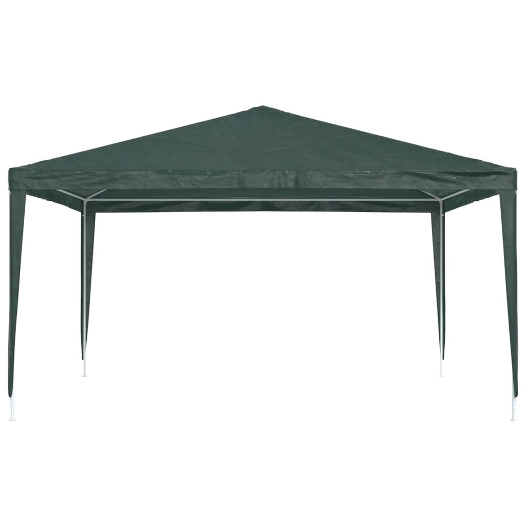 Cort de petrecere profesional, verde, 4 x 4 m, 90 g/m²