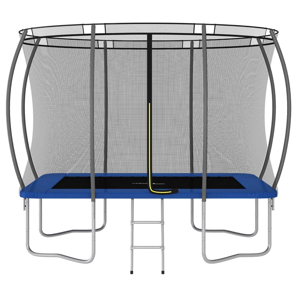 Set trambulină dreptunghiulară, 274 x 183 x 76 cm, 150 kg