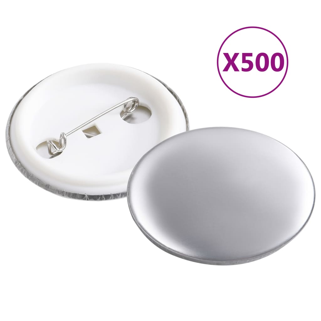 Presă insigne cu 500 piese de insignă, 37 mm, ștanță rotundă