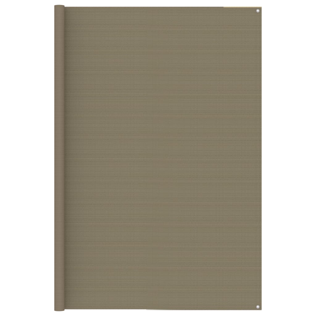 Covor pentru cort, gri taupe, 250x250 cm