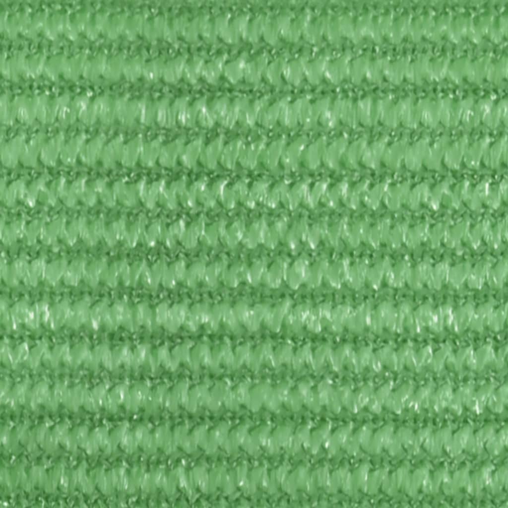 Pânză parasolar, verde deschis, 3,5x4,5 m, HDPE, 160 g/m²