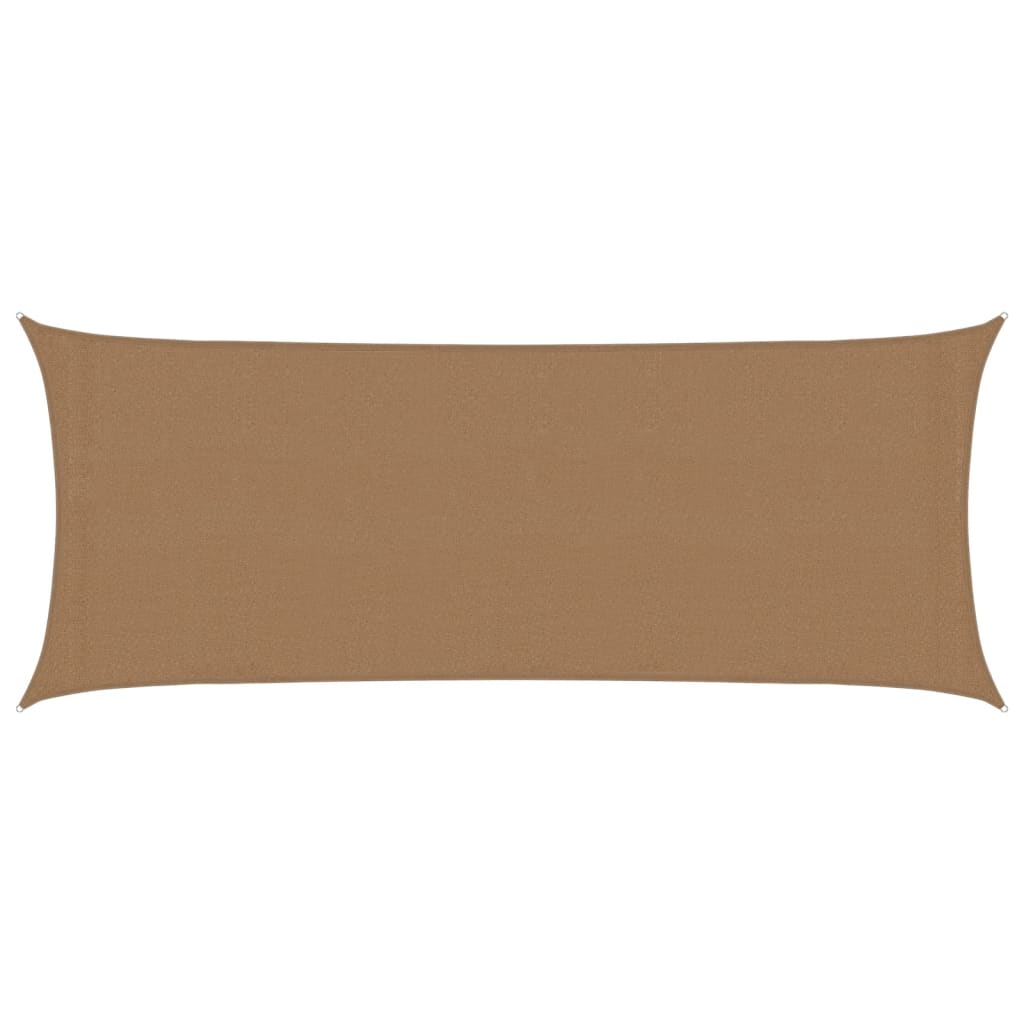 Pânză parasolar, gri taupe, 2x4,5 m, HDPE, 160 g/m²