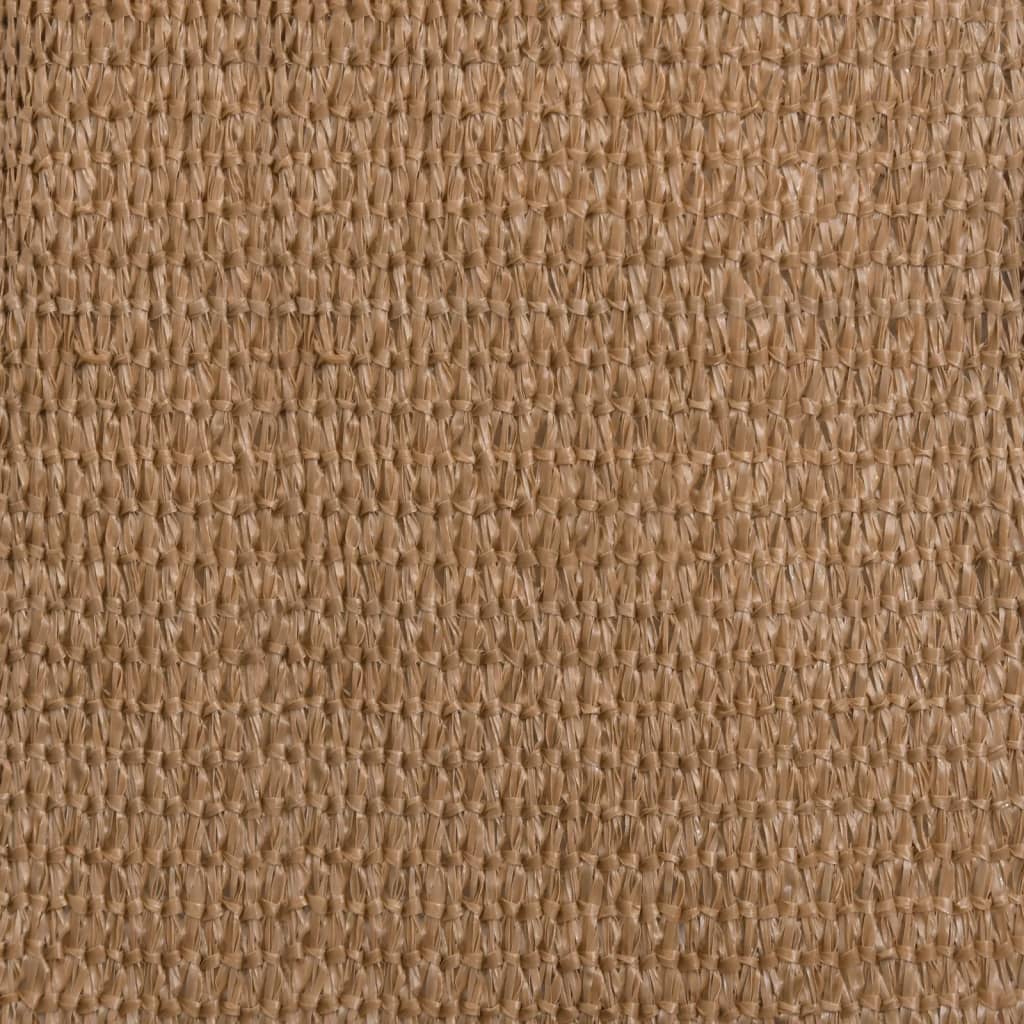 Pânză parasolar, gri taupe, 4,5x4,5x4,5 m, HDPE, 160 g/m²