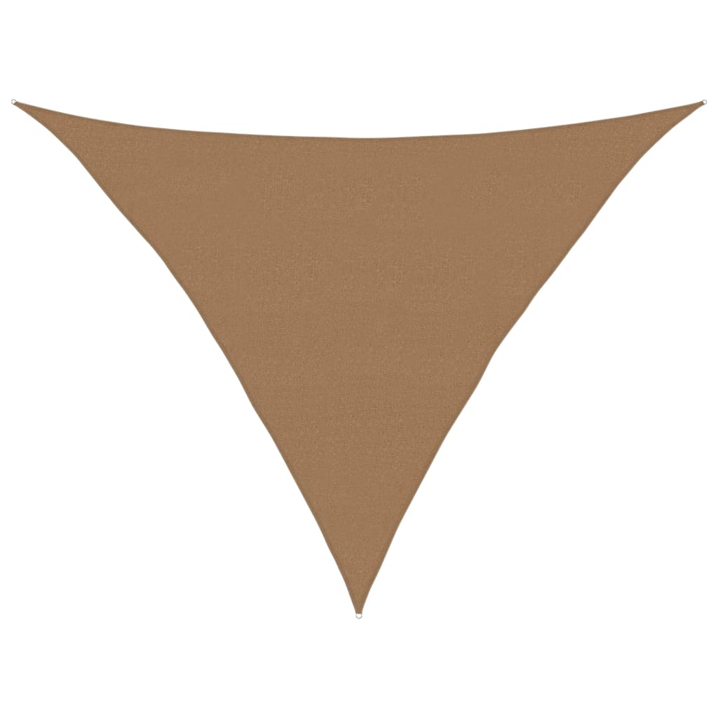 Pânză parasolar, gri taupe, 5x5x6 m, HDPE, 160 g/m²