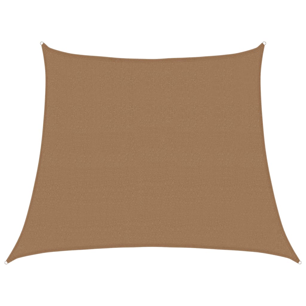 Pânză parasolar, gri taupe, 3/4x3 m, HDPE, 160 g/m²