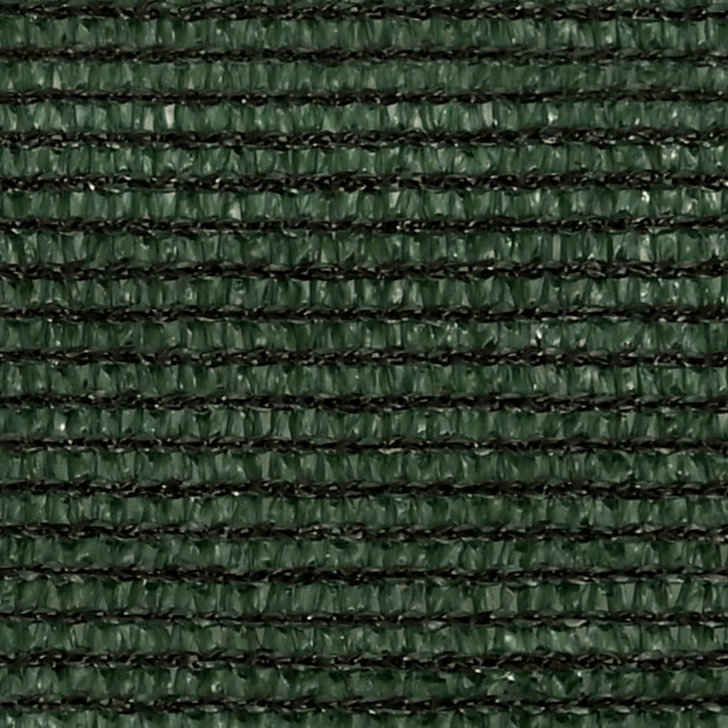 Pânză parasolar, verde închis, 2x4,5 m, HDPE, 160 g/m²