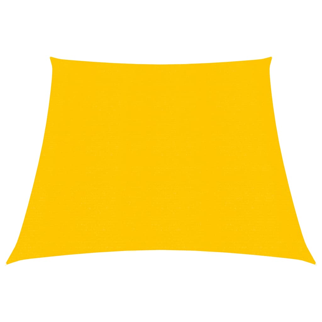 Pânză parasolar, galben, 3/4x3 m, HDPE, 160 g/m²