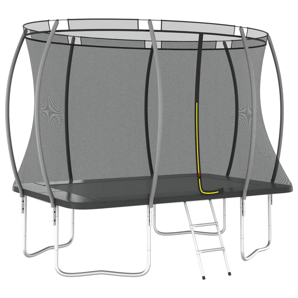 Set trambulină dreptunghiulară, 274x183x76 cm, 150 kg