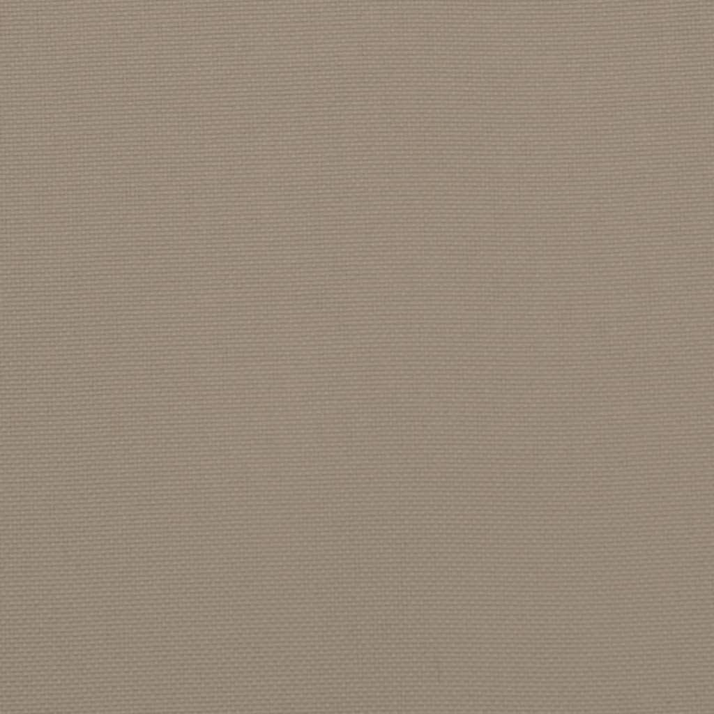 Perne scaune grădină 2 buc. gri taupe 40x40x3cm țesătură Oxford