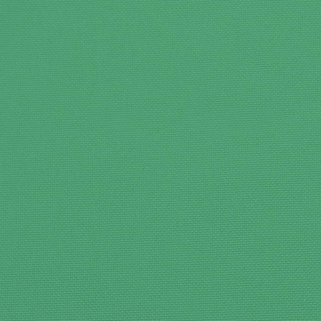 Perne scaun cu spătar înalt, 6 buc., verde, 120x50x3 cm, textil