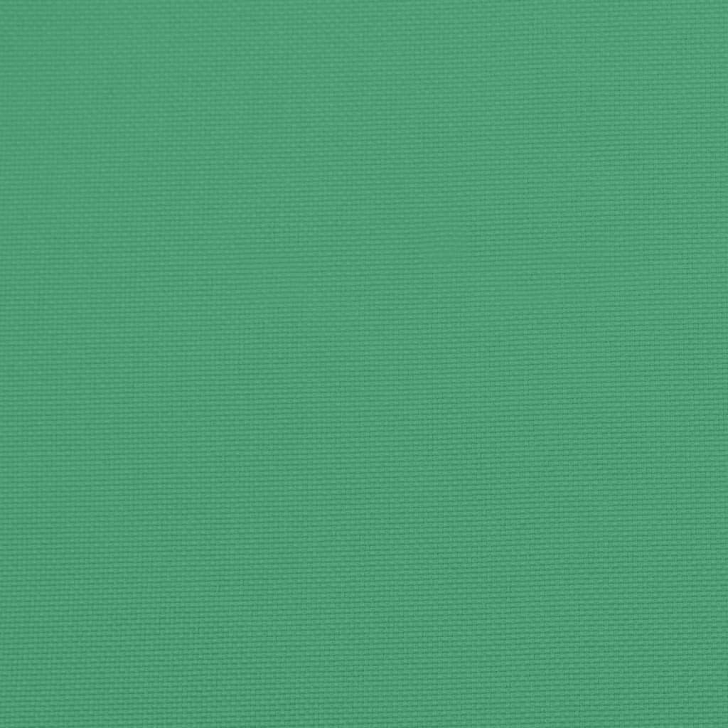 Perne cu spătar mic, 6 buc., verde, 100x50x3 cm, textil oxford