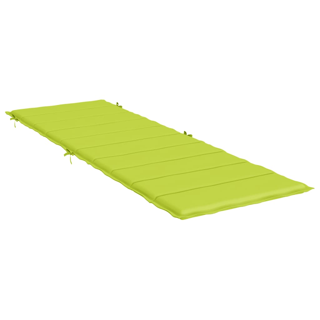 Pernă de șezlong, verde aprins, 186x58x3 cm, textil oxford