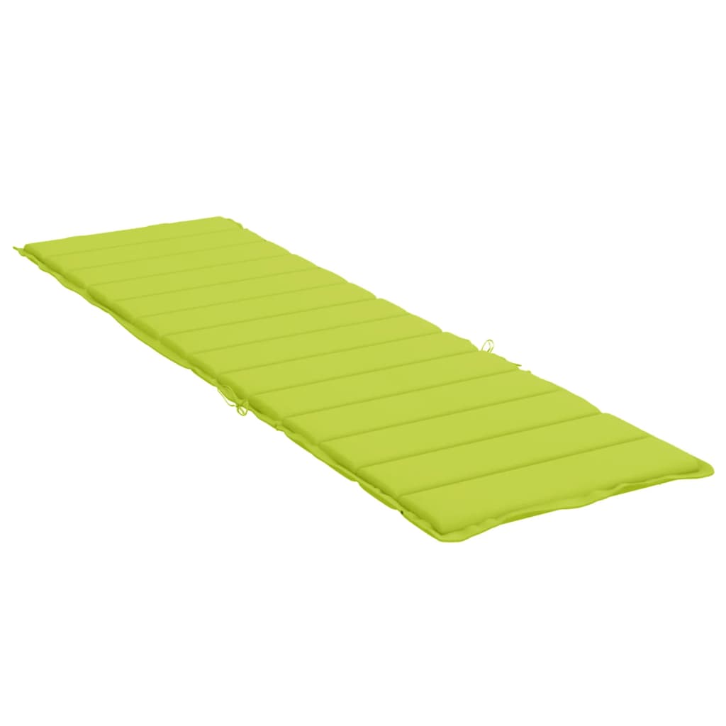 Pernă de șezlong, verde aprins, 200x60x3 cm, textil oxford