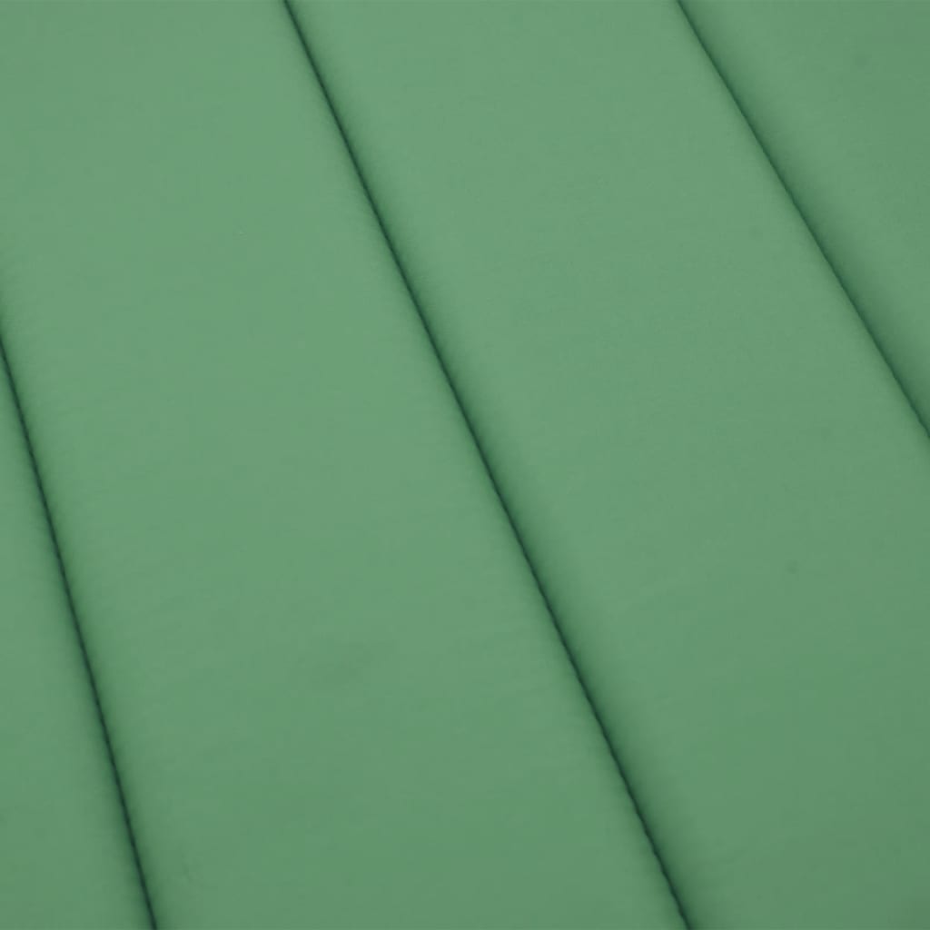 Pernă de șezlong, verde, 200x70x3 cm, textil oxford