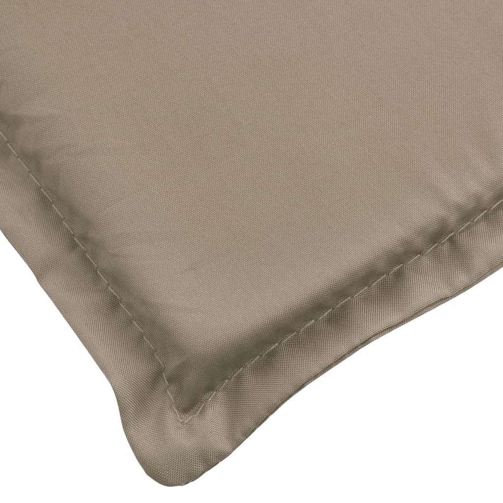 Pernă de șezlong, gri taupe, 200x70x3 cm, textil oxford