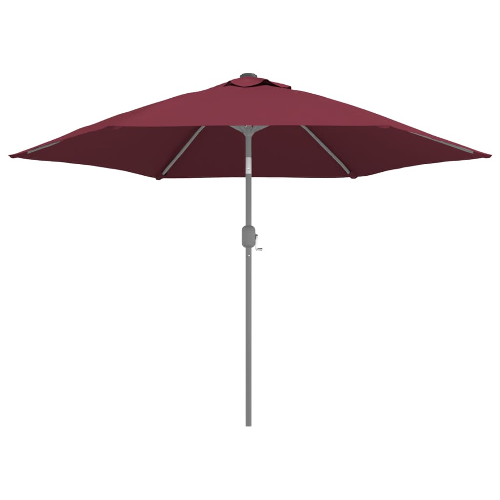 Pânză de schimb umbrelă de soare de exterior roșu bordo 300 cm