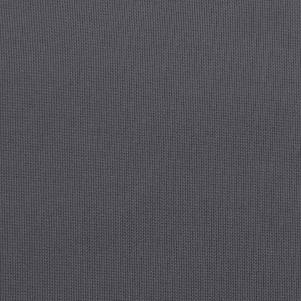 Perne de scaun, 2 buc., antracit, 40x40x7 cm, textil oxford