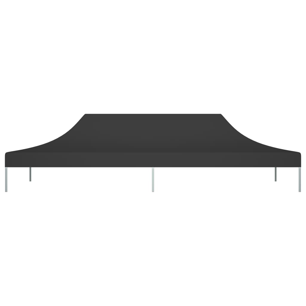 Acoperiș pentru cort de petrecere, negru, 6 x 3 m, 270 g/m²