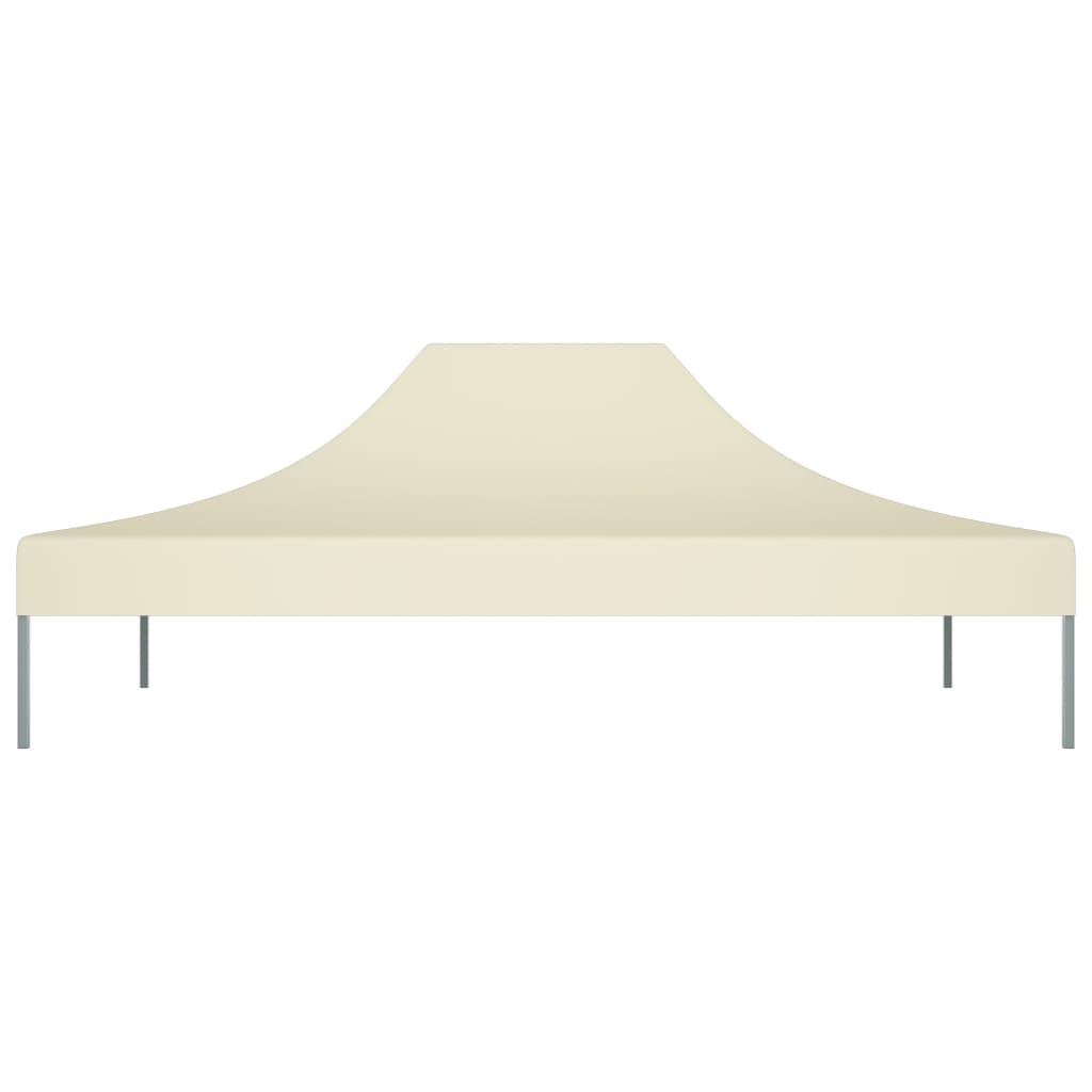 Acoperiș pentru cort de petrecere, crem, 4,5 x 3 m, 270 g/m²