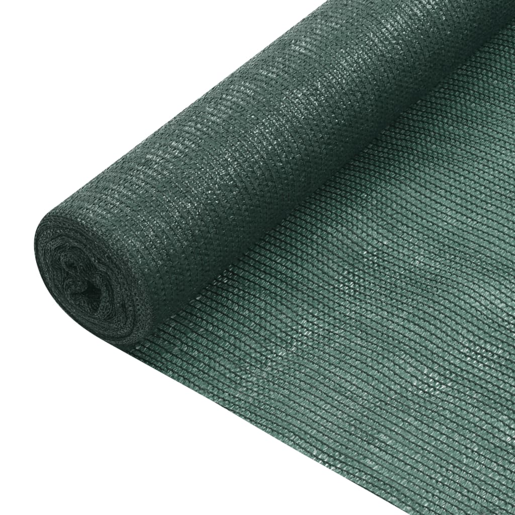 Plasă pentru intimitate, verde, 1x25 m, HDPE, 75 g/m²