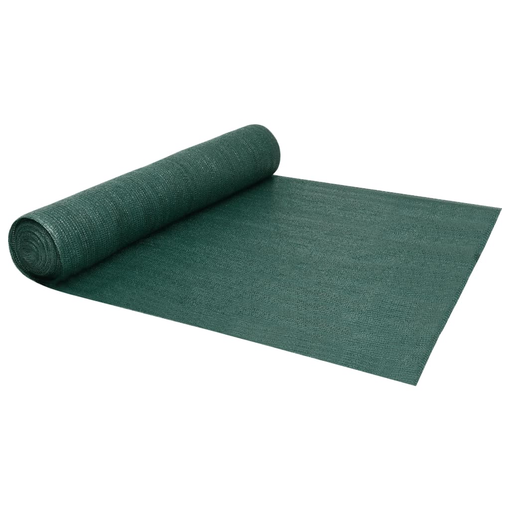 Plasă protecție intimitate, verde, 1,5x10 m, HDPE, 150 g/m²