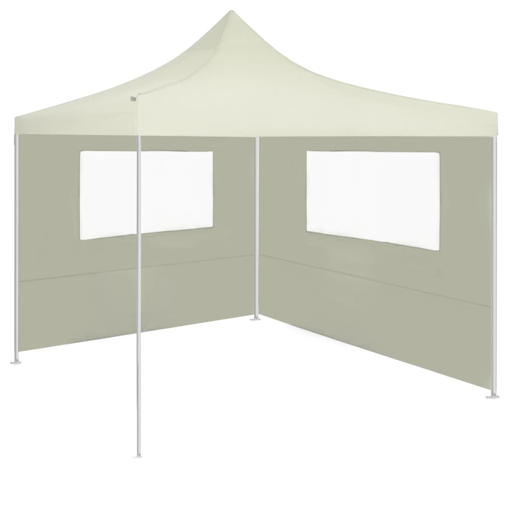 Perete lateral foișor cu ferestre, crem, 4x2 m