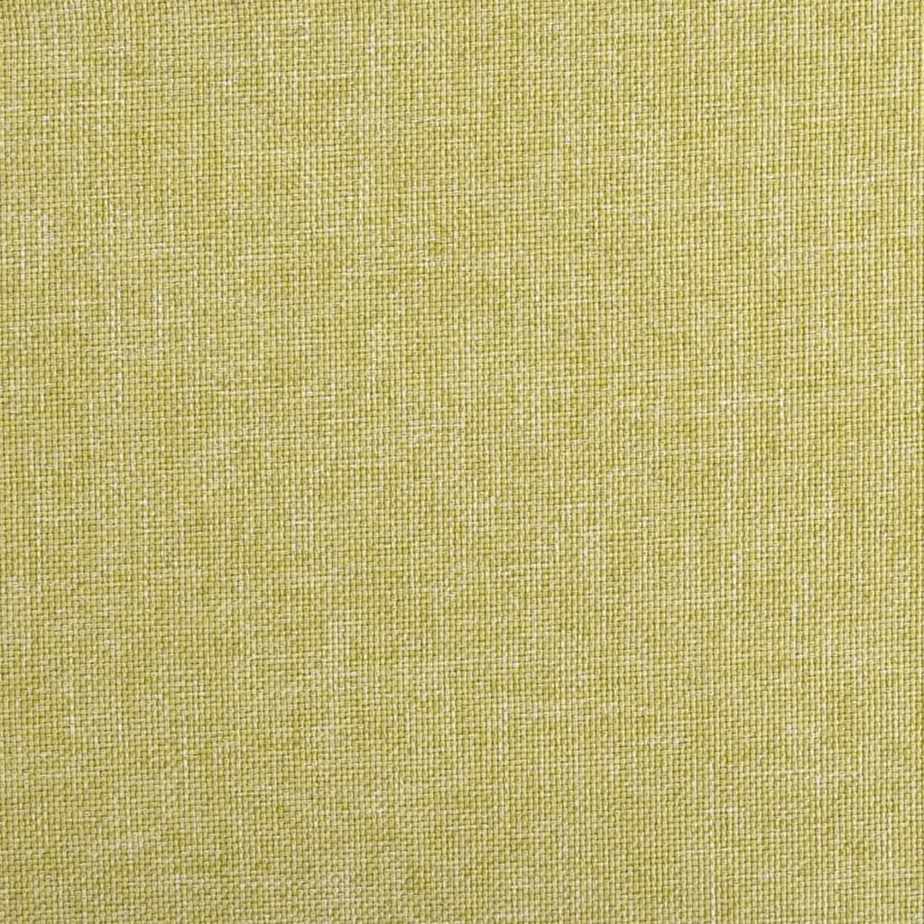 Scaun de bucătărie pivotant, verde, material textil