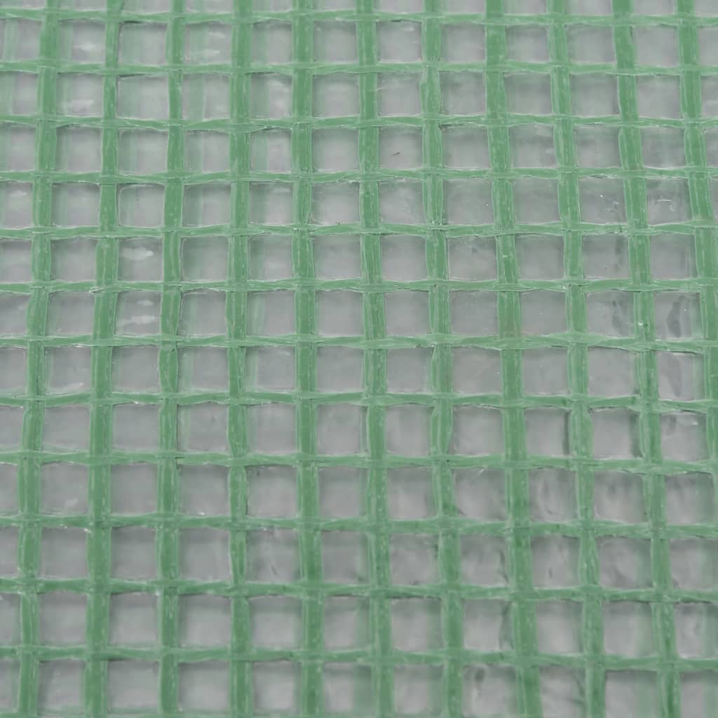 Copertină de rezervă pentru seră (0,5 m²), verde, 50x100x190 cm