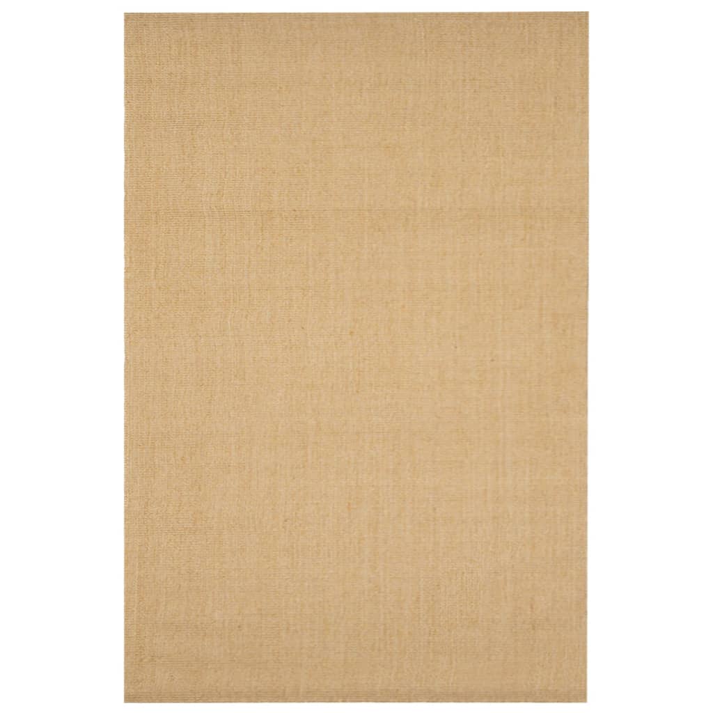 Covor din sisal, natural, 100x150 cm