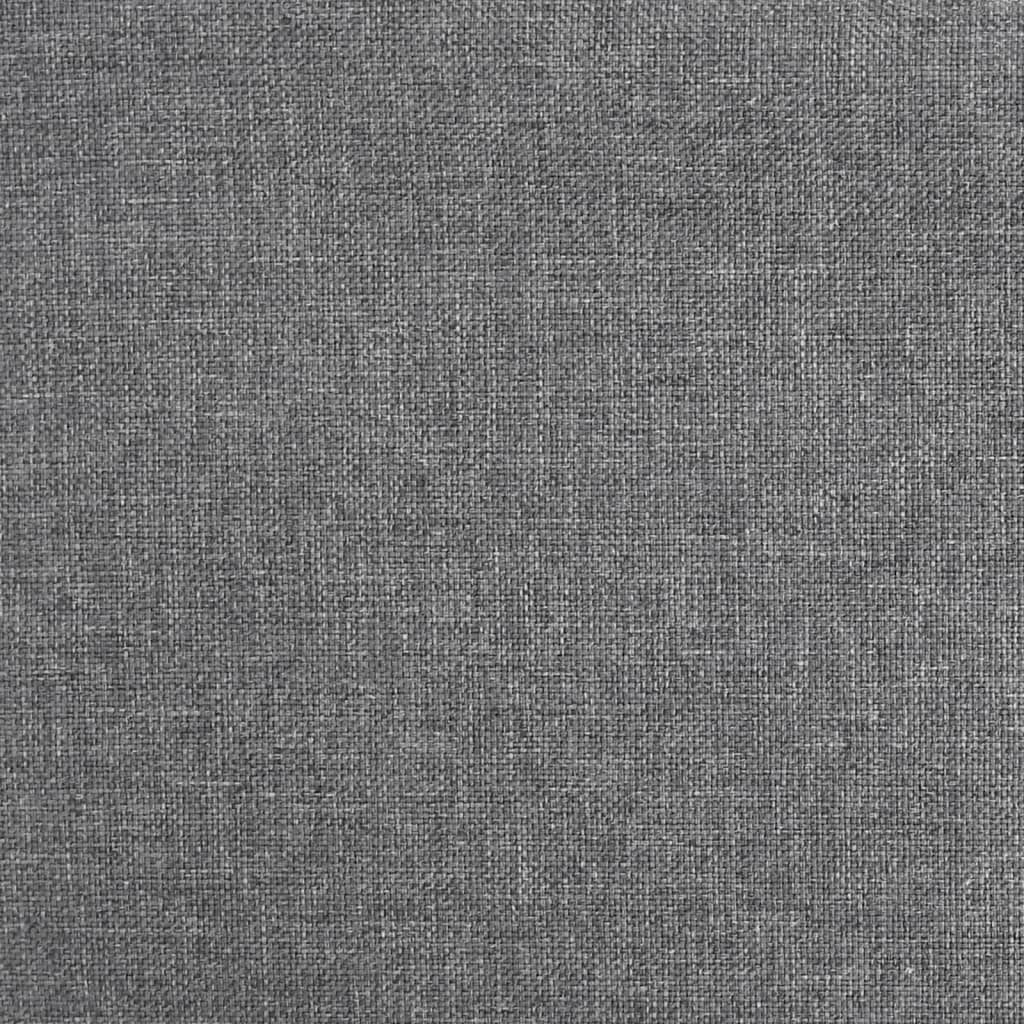 Scaun de bucătărie, gri deschis, material textil