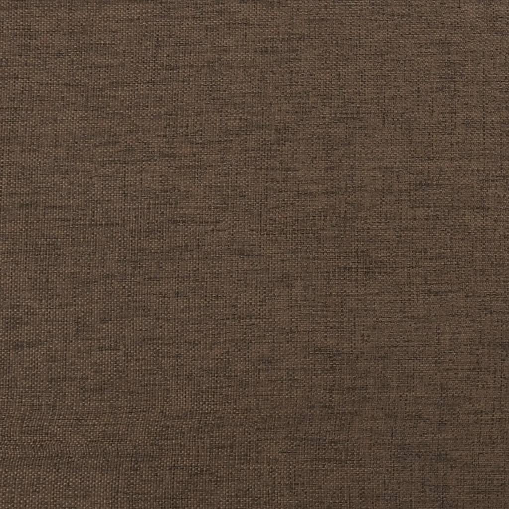 Panouri de perete, 12 buc., maro, 30x30 cm, textil, 0,54 m²