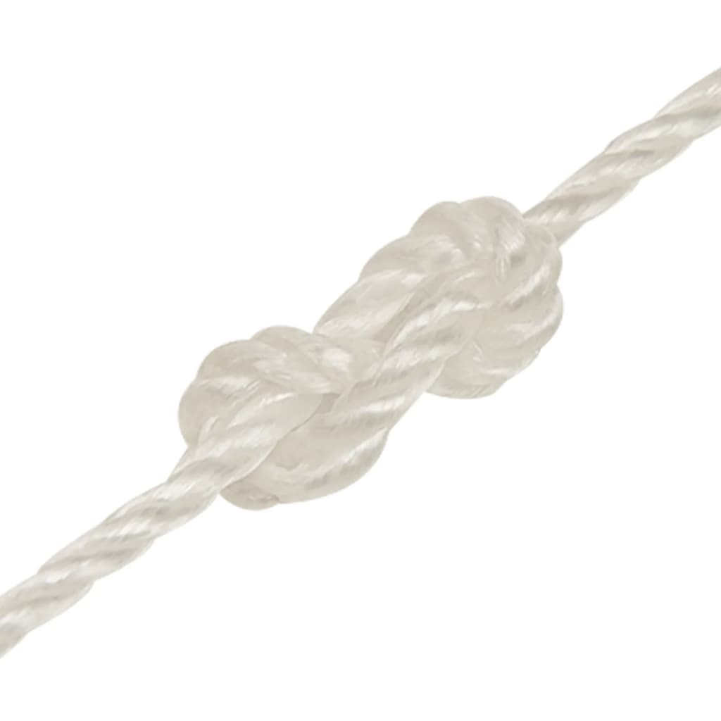 Frânghie de lucru, Alb, 3 mm, 50 m, polipropilenă