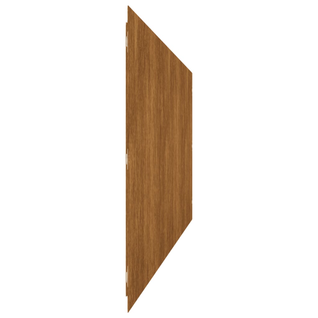 Borduri de gazon 10 buc. 25x103 cm oțel Corten flexibil