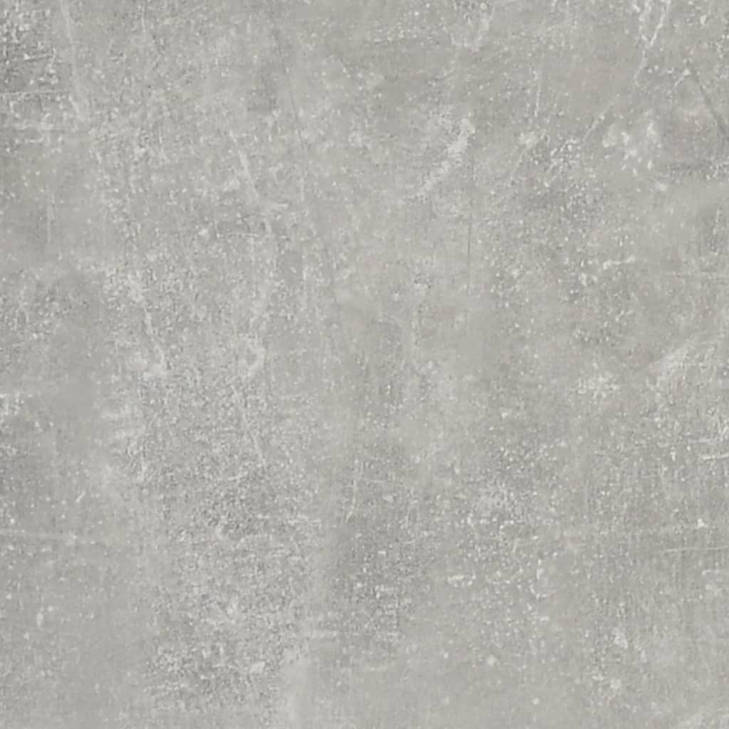 Dulap, gri beton, 80x33x70 cm, lemn preluc