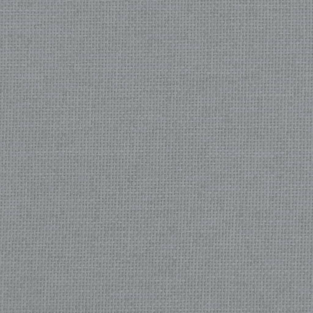 Canapea pentru copii, gri deschis, 90x53x30 cm, material textil