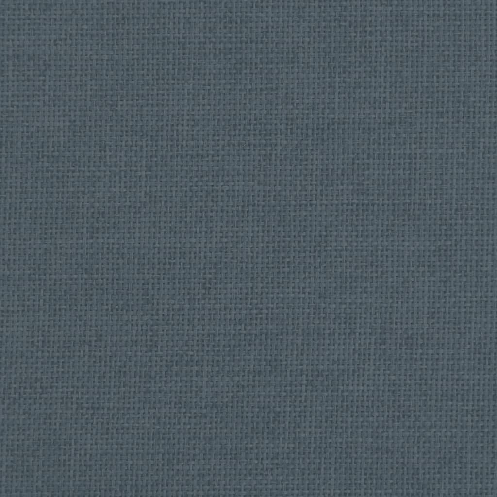 Canapea pentru copii, gri închis, 90x53x30 cm, material textil