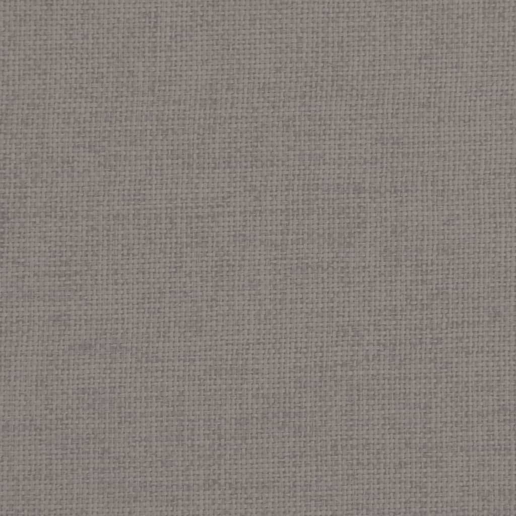 Canapea pentru copii, gri taupe, 70x45x30 cm, material textil