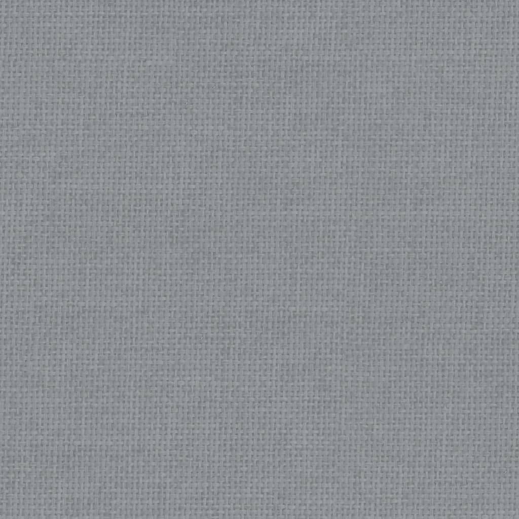 Canapea pentru copii, gri deschis, 70x40x24 cm, material textil