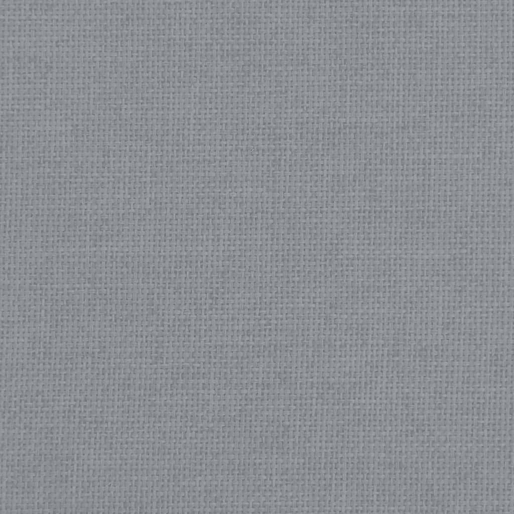 Canapea pentru copii, gri, 50x40x30 cm, material textil