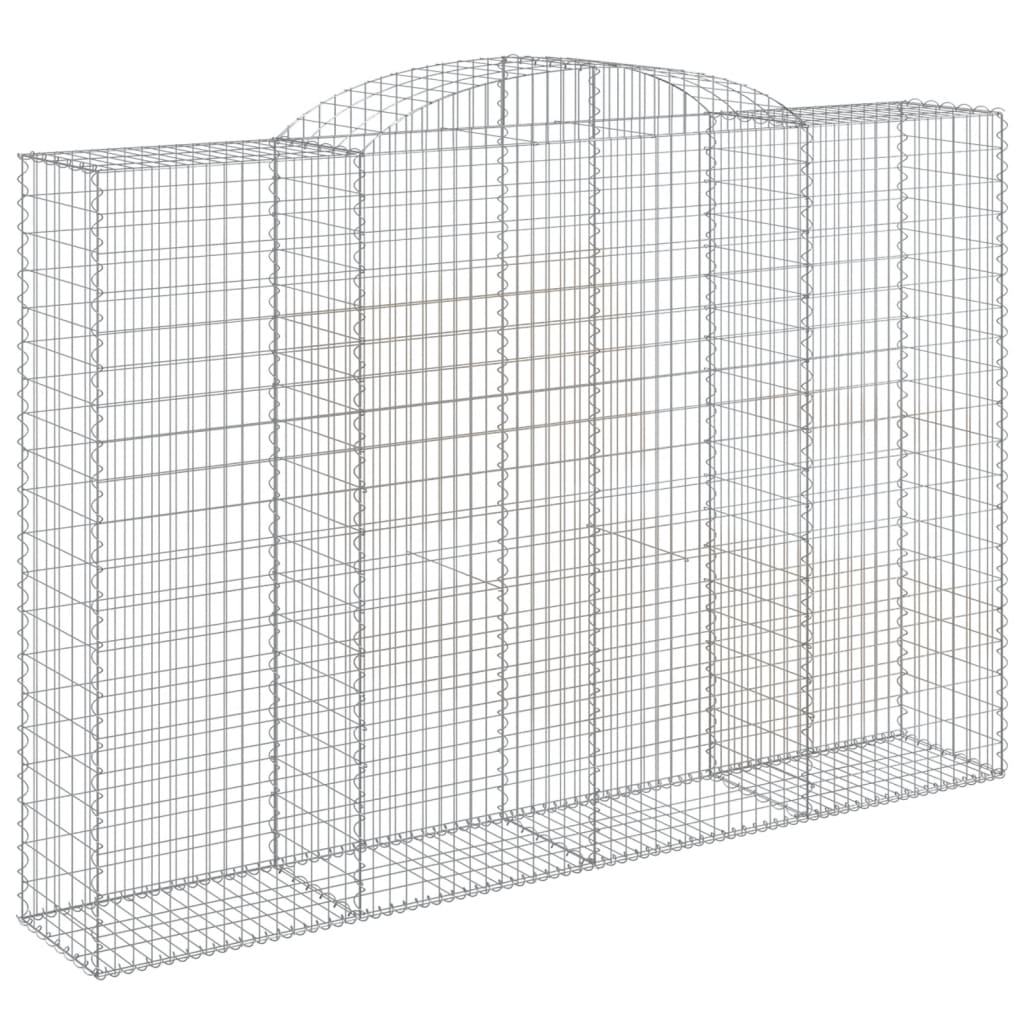 Coșuri gabion arcuite 5 buc. 300x50x200/220 cm, fier galvanizat