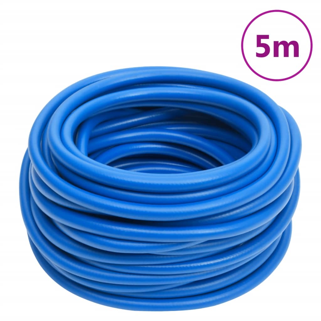 Furtun de aer, albastru, 0,6", 5 m, PVC