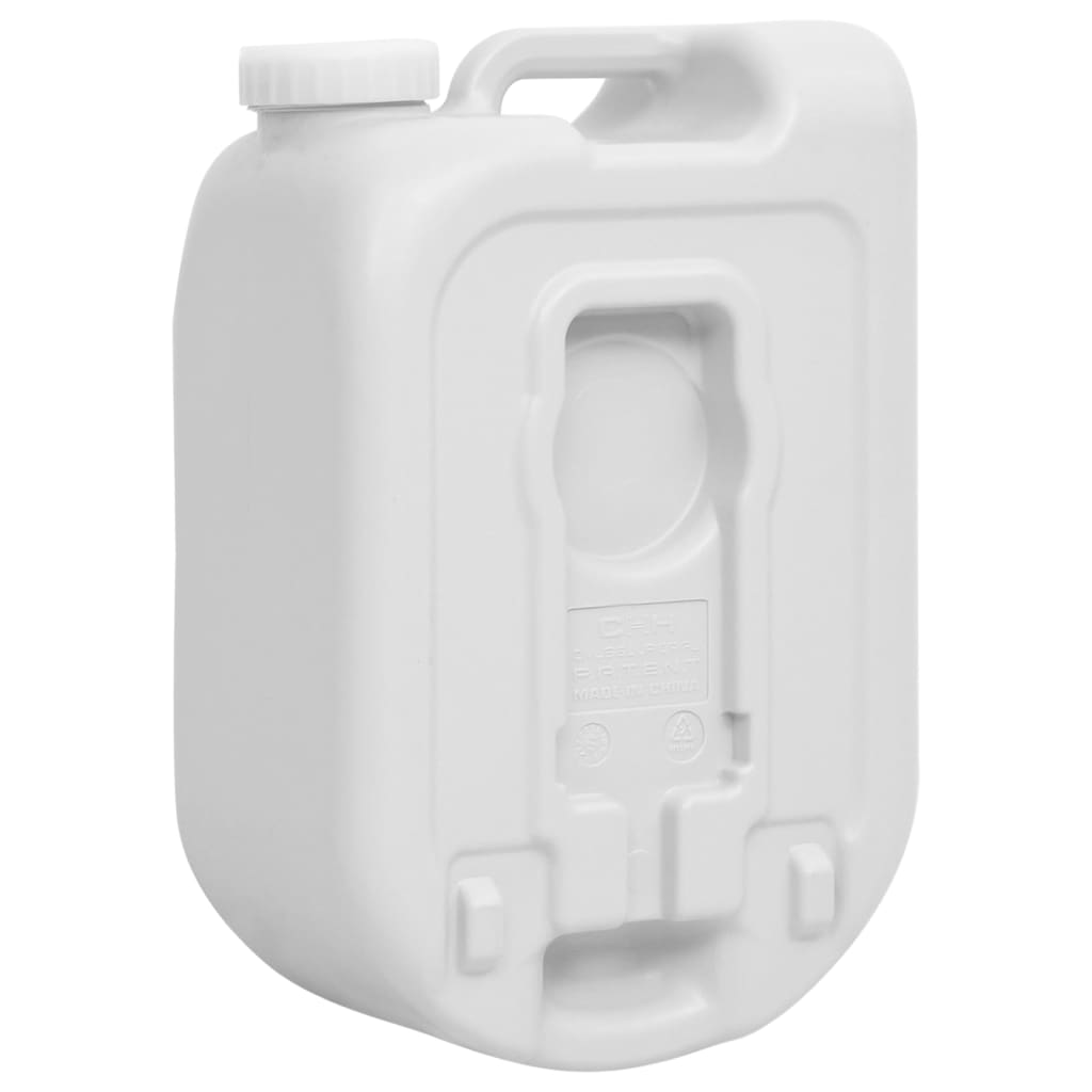 Rezervor de apă portabil cu adaptor, gri, 24 L